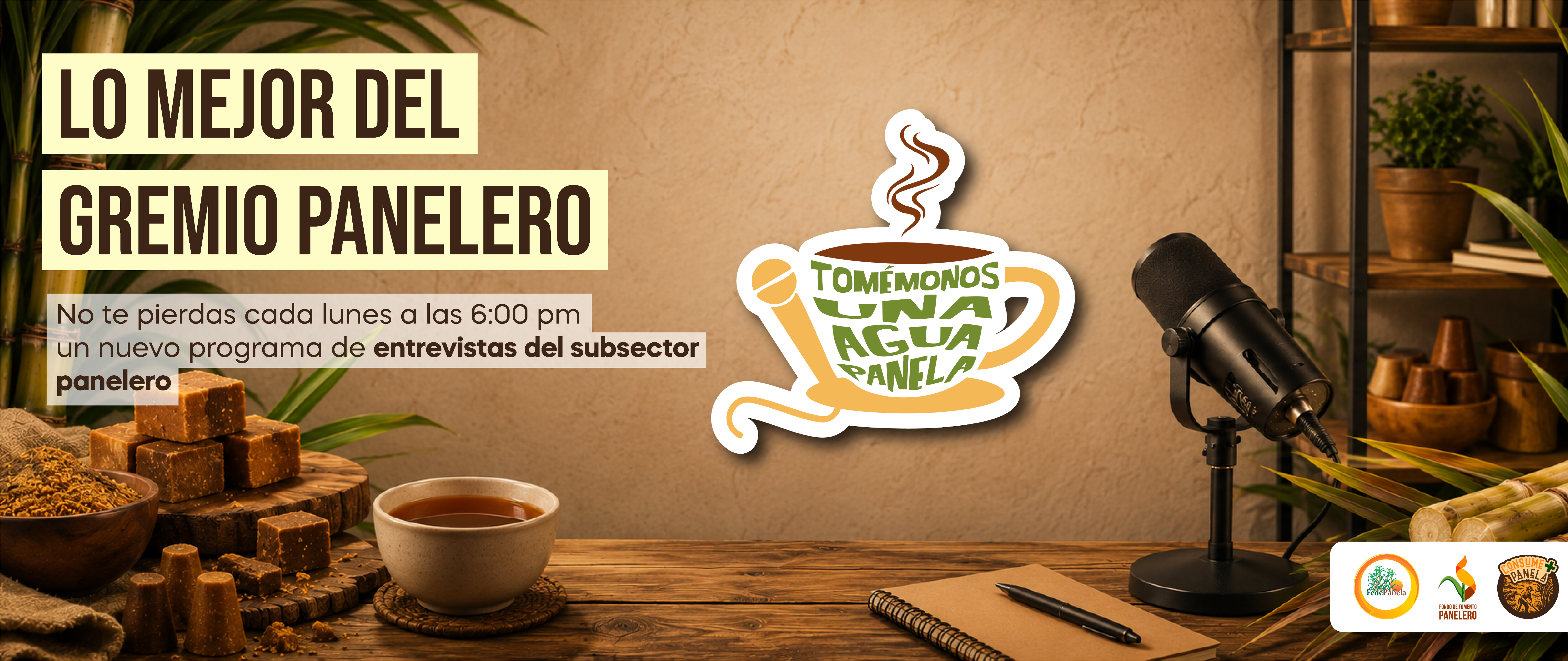 TOMÉMONOS UNA AGUA DE PANELA